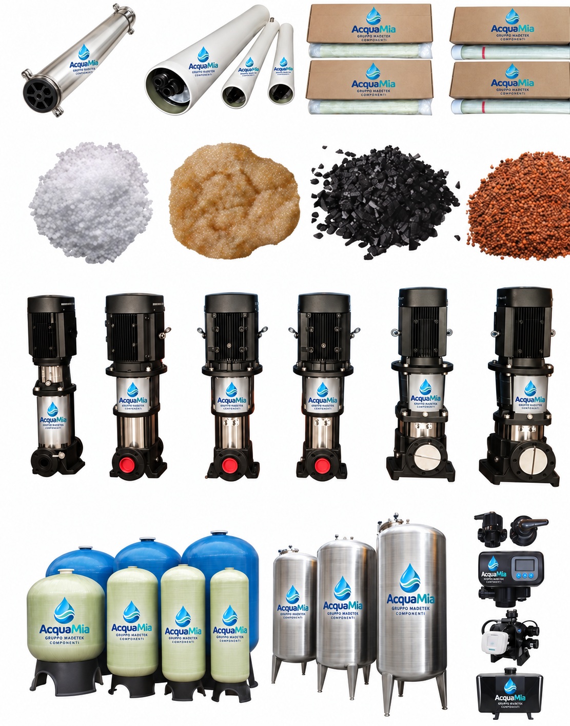 AcquaMia COMPONENTI, immagine dal catalogo